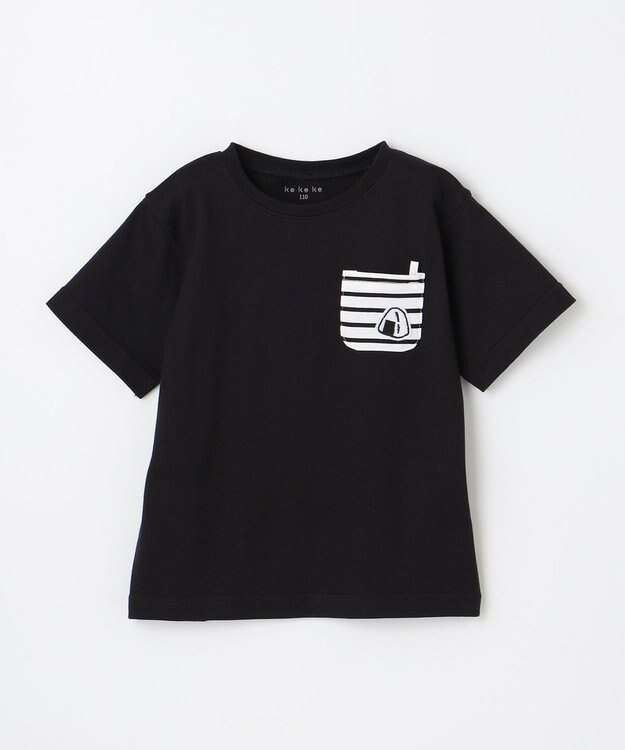 ANY KIDS 【ke ke ke】GOOD MORNING  半袖Ｔシャツ ブラック