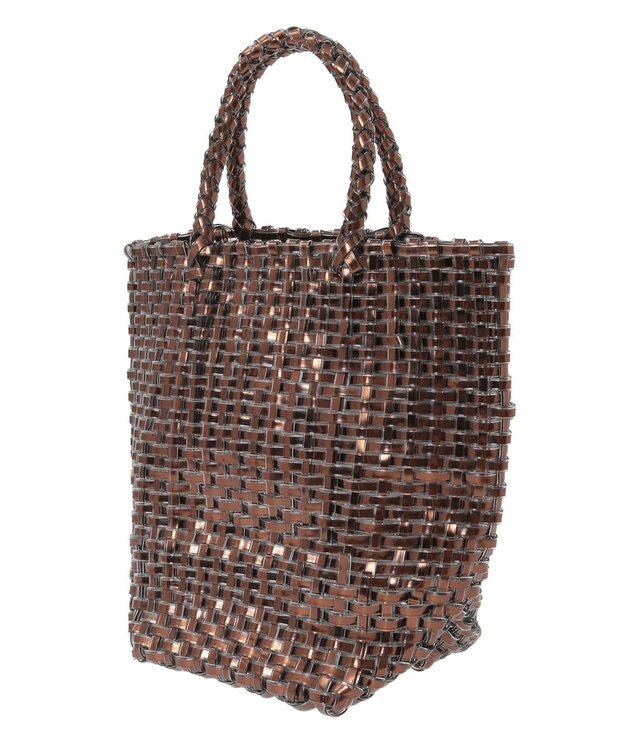 Green Parks ・ｆｕｒｒｙ　ｒａｔｅ　シャイニーブレードトート Bronze