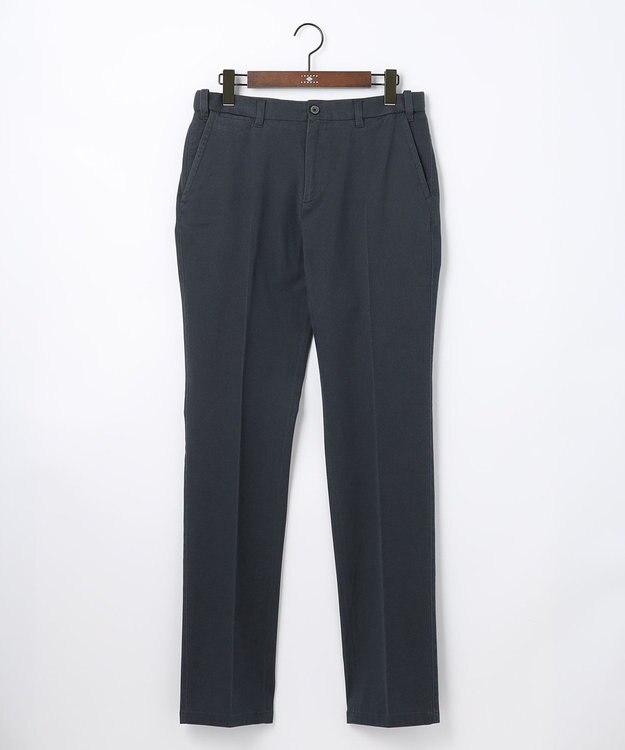 JOSEPH ABBOUD 【オーガニックコットン】ハイパワーカルゼ パンツ グレー系