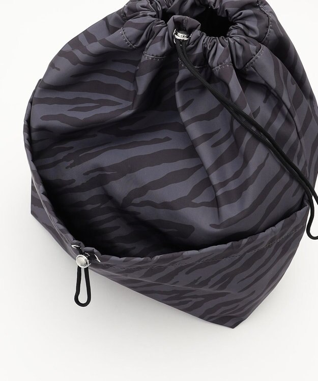 ANY 巾着リュック ゼブラ