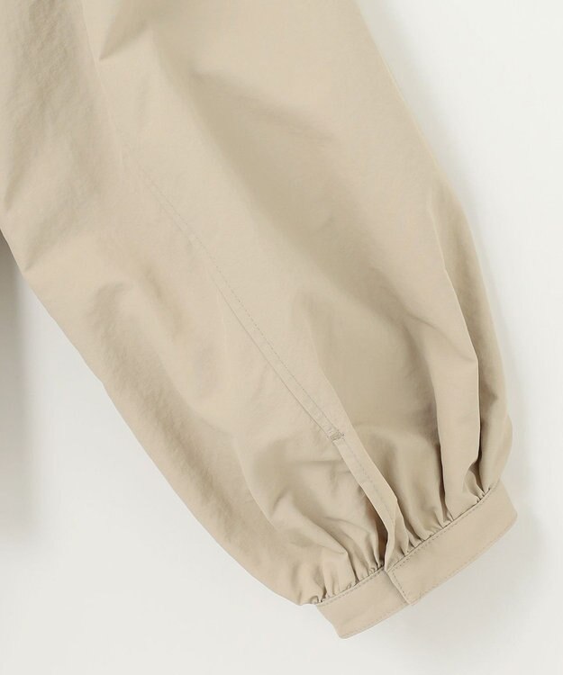 自由区 【撥水加工・UVケア・洗える】ライトグログラン ブルゾン ベージュ