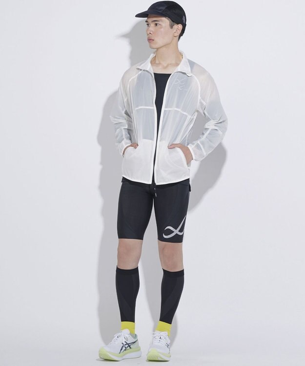 CW-X 【UNISEX】 CW-X ユニセックス メッシュキャップ 汗や熱がこもりにくい HYR470 /ワコール ブラック