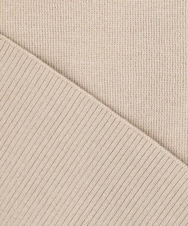 J.PRESS LADIES S 【洗える】FLORA ニットベスト ベージュ系