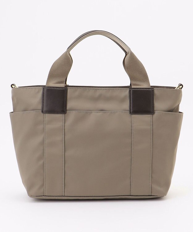 LA BAGAGERIE 【LA BAGAGERIE×HELLO KITTY】リボンチャーム付き　デイリートート　Sサイズ グレージュ