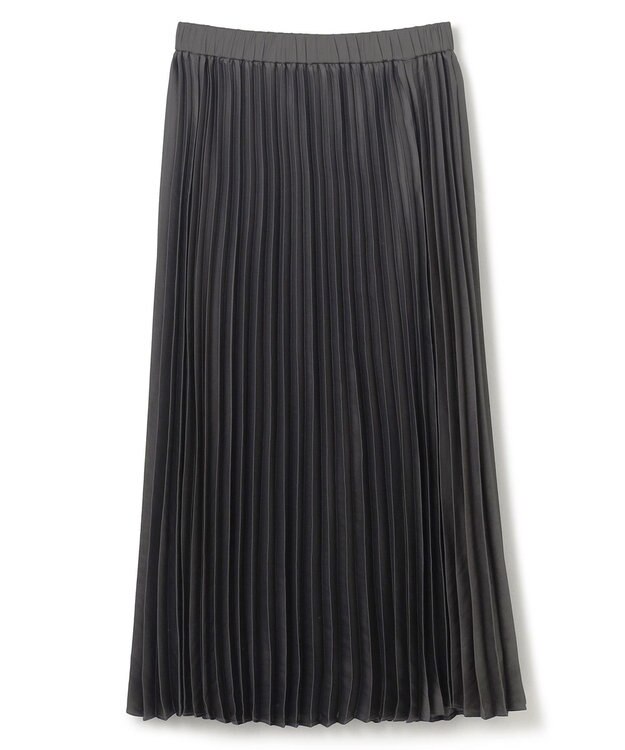 UNFILO プリーツスカート [NEW]チャコール