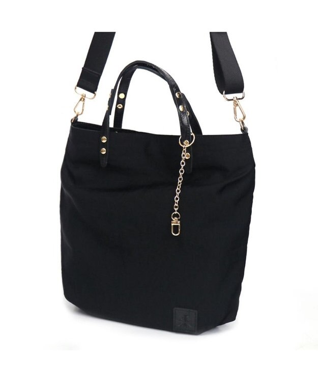 Regalo Felice 【超軽量 / ショルダー付き】2wayトート / REGALO BK(ブラック×ブラック)