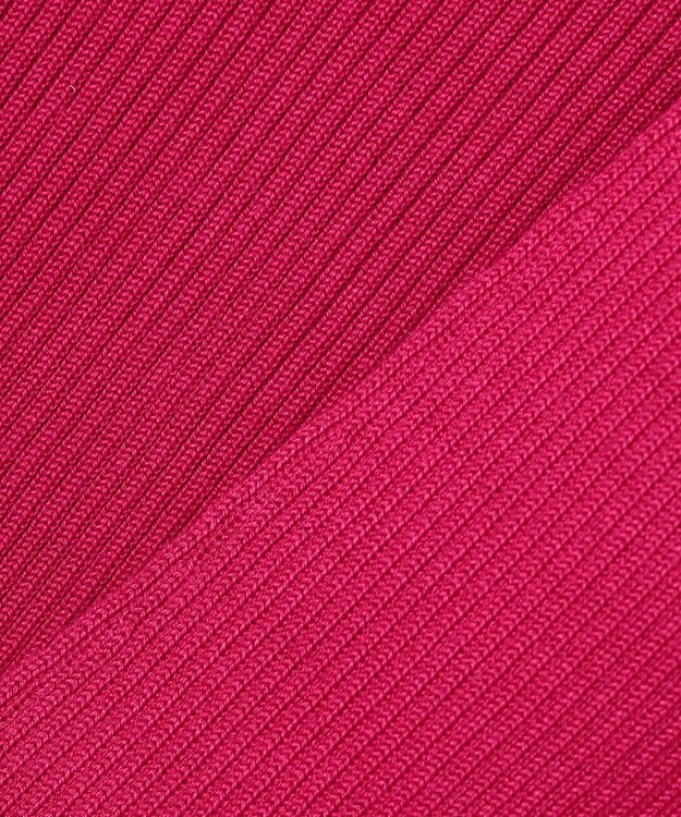 TOCCA 【洗える】SILK RIB BOLERO ボレロ レッド系