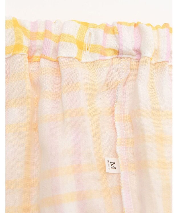 tsumori chisato SLEEP パジャマ　長袖　長ズボン　綿100%　二重ガーセ素材　/ワコール　UDX547 イエロー