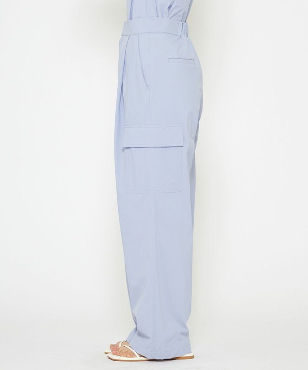 uncrave 【撥水・接触冷感・UVカット・洗濯機洗い可】マルチファンクションナイロン カーゴパンツ（uncrave STANDARD） サックス