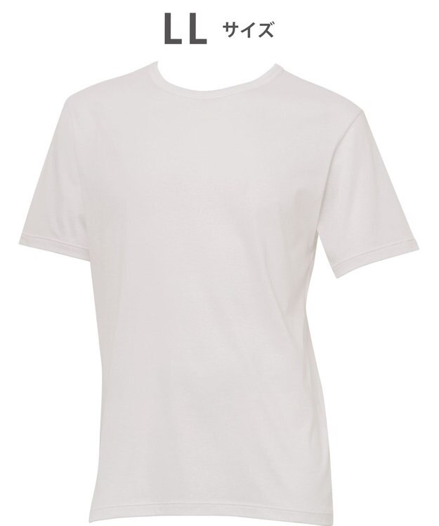 WACOAL MEN WACOAL MEN インナー 3分袖 オーガニックコットン100％ 通気性 吸汗速乾 抗菌防臭 クルーネック 肌着 メンズ WL5024 /ワコールメン ベージュ