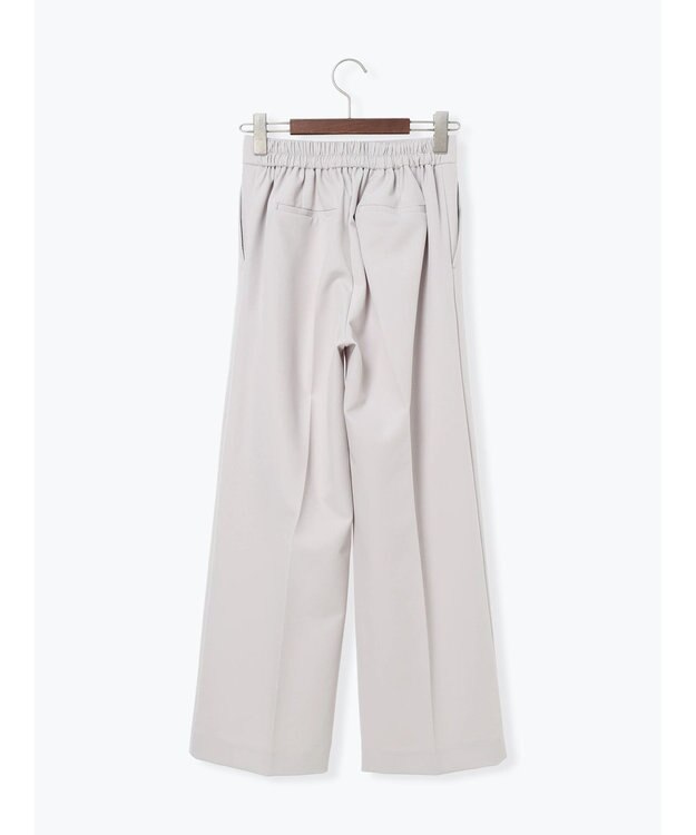 Te chichi 【雑誌掲載アイテム】ダブルクロスイージーワイドパンツ グレー