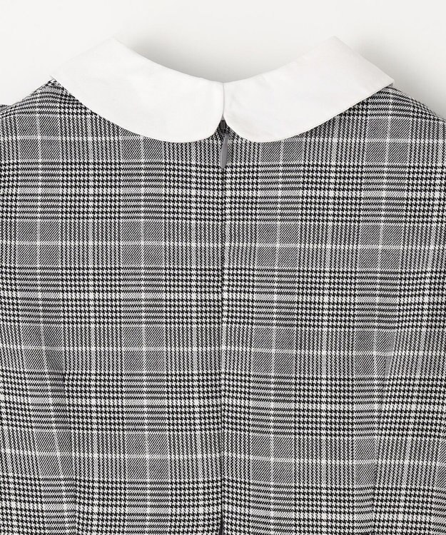 ANY KIDS 長袖 ワンピース グレンチェック