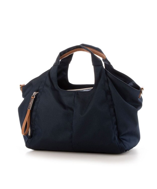 LA BAGAGERIE 【復刻リニューアル】ナイロンショルダー＆トートバッグ ネイビー