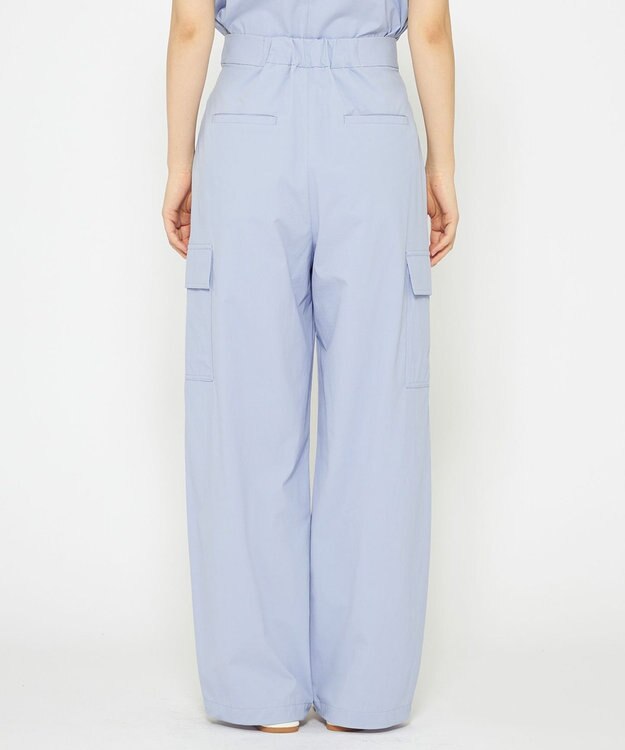 uncrave 【撥水・接触冷感・UVカット・洗濯機洗い可】マルチファンクションナイロン カーゴパンツ（uncrave STANDARD） サックス