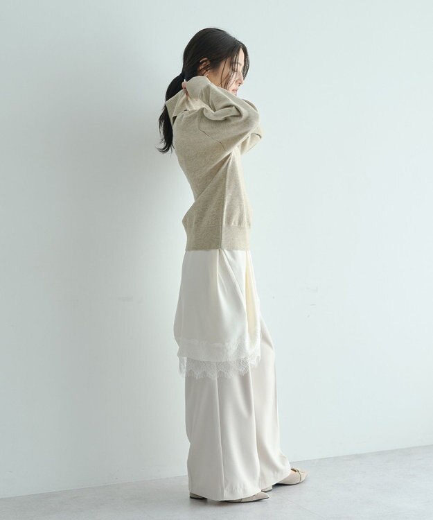 YECCA VECCA オフタートルネックニット Black