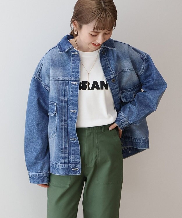 AMERICAN HOLIC デニムオーバージャケット Indigo