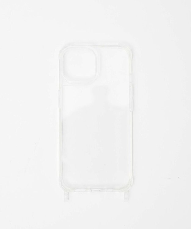 WEGO ストラップホール付きクリアiphoneケース 柄9