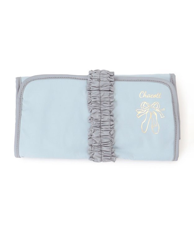 Chacott ギャザーロールケース ベビーブルー