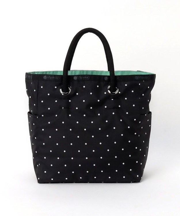 LeSportsac MEDIUM 2 WAY TOTE/プティドット/セージグリーン プティドット/セージグリーン