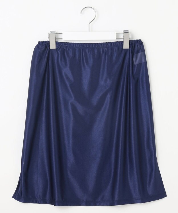 自由区 S 【接触冷感・UVカット・吸水速乾・抗菌防臭・洗える】ハイカウントモクロディ ワンピース コバルトブルー