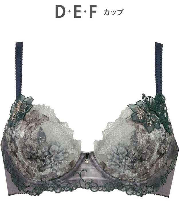 Wing ブラジャー Wing Lesiage サイドすっきり しっかりフィット 【2900シリーズ】 ブラ PB2900 ウイング／ワコール ダークブラウン