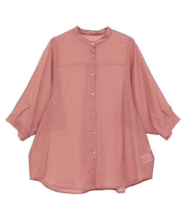 AMERICAN HOLIC 5分袖シアードルマンシャツ Orange