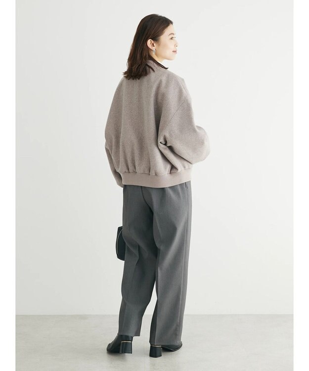 Green Parks ・ＥＬＥＮＣＡＲＥ　ＤＵＥ　ウールライクブルゾン Mocha