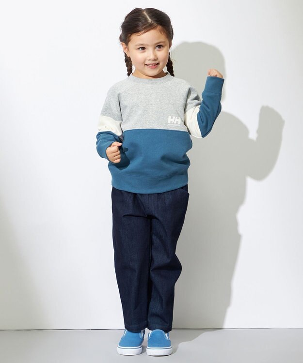 HELLY HANSEN 【キッズ】トライスウェットクルー クラウディブルー