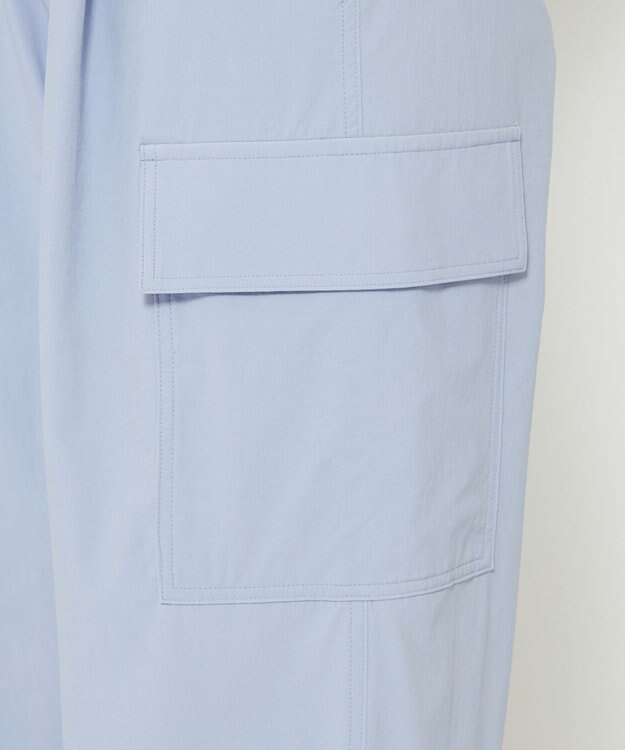 uncrave 【撥水・接触冷感・UVカット・洗濯機洗い可】マルチファンクションナイロン カーゴパンツ（uncrave STANDARD） サックス