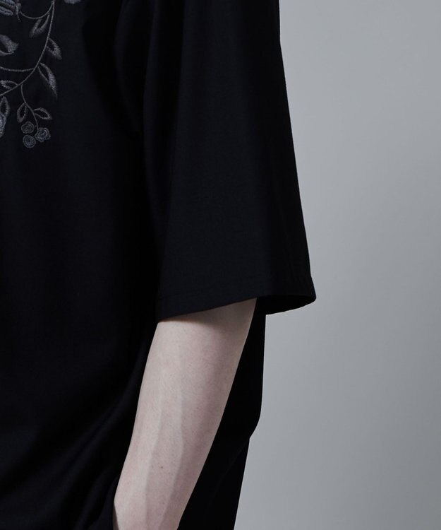 WEGO TRフラワーモチーフシャツ（S） 柄2