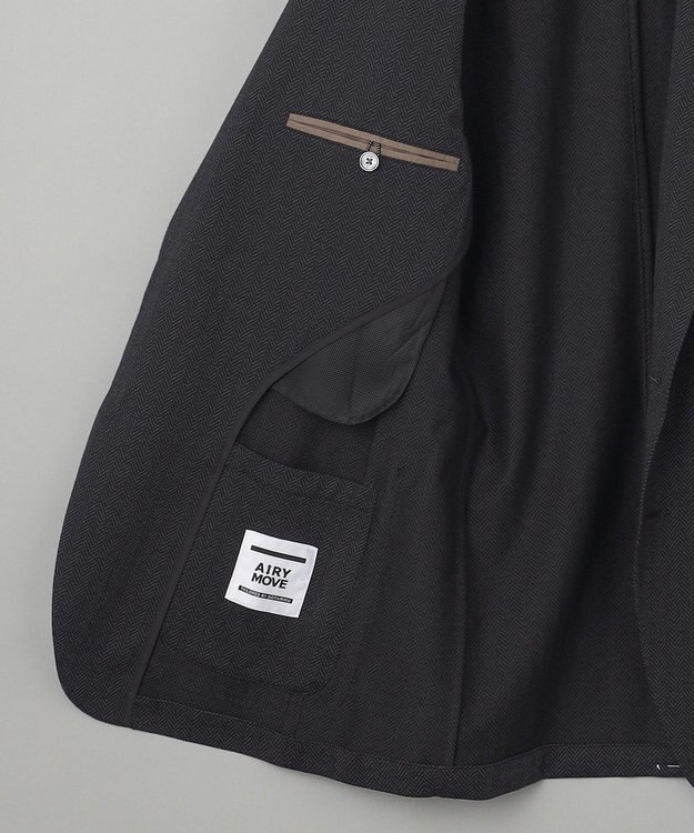 GOTAIRIKU 【AIRY MOVE / セットアップ対応】ムリネ調マルデオリジャージー セットアップジャケット グレー系8