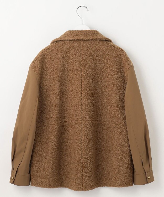 自由区 【カタログ掲載】ボアコンビ アウター キャメル