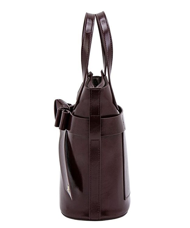 LANVIN en Bleu リュバン ミニトート ボルドー