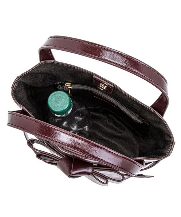 LANVIN en Bleu リュバン ミニトート ボルドー