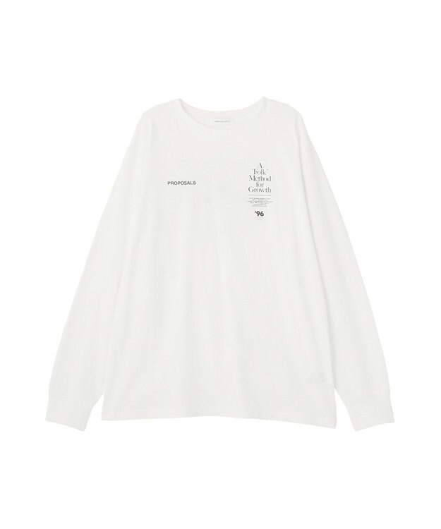 AMERICAN HOLIC BACK PHOTOプリントロンT Off White
