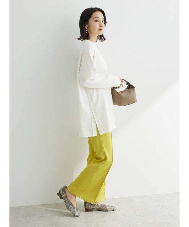 Green Parks らくスレパンツ Yellow