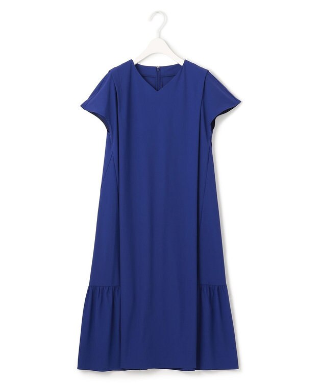 ICB 【接触冷感・UVカット・速乾・洗える】マットスキューバ ワンピース ロイヤルブルー系