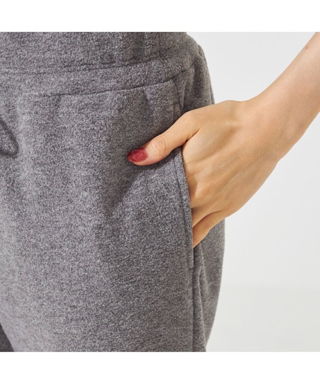 Chacott ウォームアップパンツ グレー杢