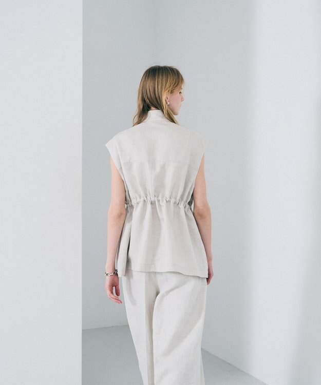 uncrave リヨセルライトリネン ミリタリージレ フラックス