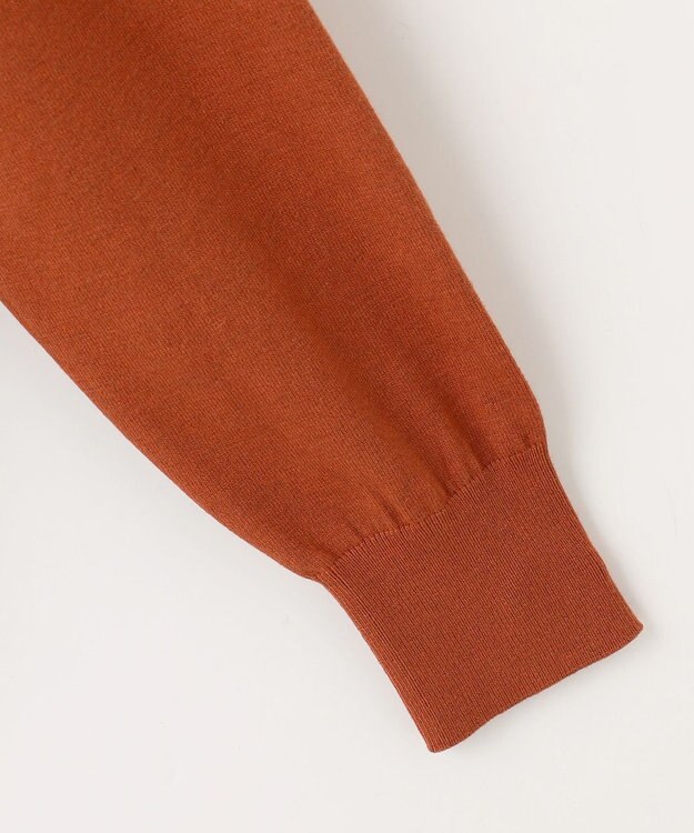 JOSEPH ABBOUD 【洗える/チクチクしない/3シーズン対応】SNOWY タートルネック ニット オレンジ系