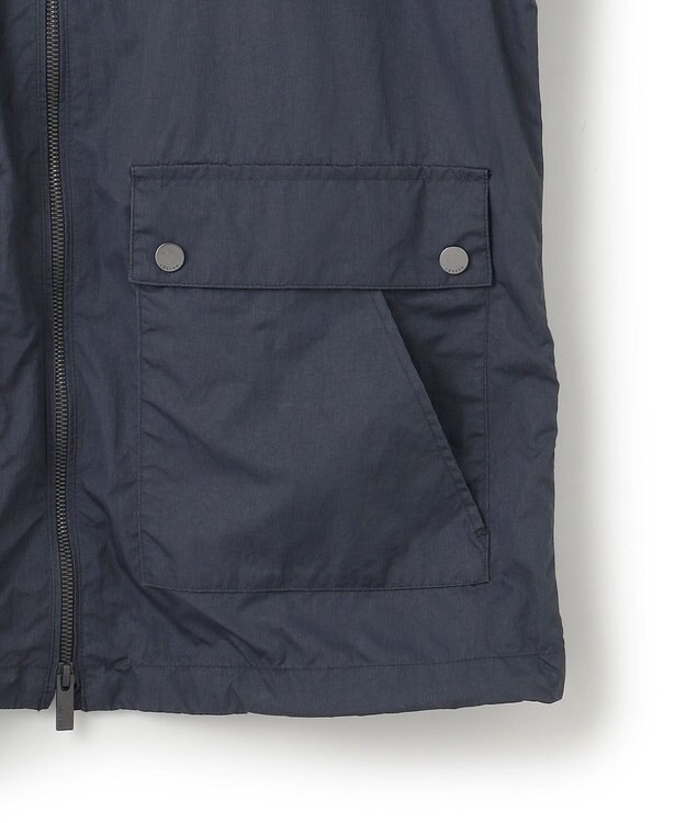 JOSEPH HOMME 【LEON 掲載】ブライトナイロンシャンブレー　スプリングブルゾン ネイビー系