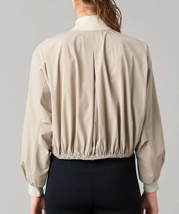 Chacott Chacott BALANCE UVケアタフタジップジャケット グレージュ