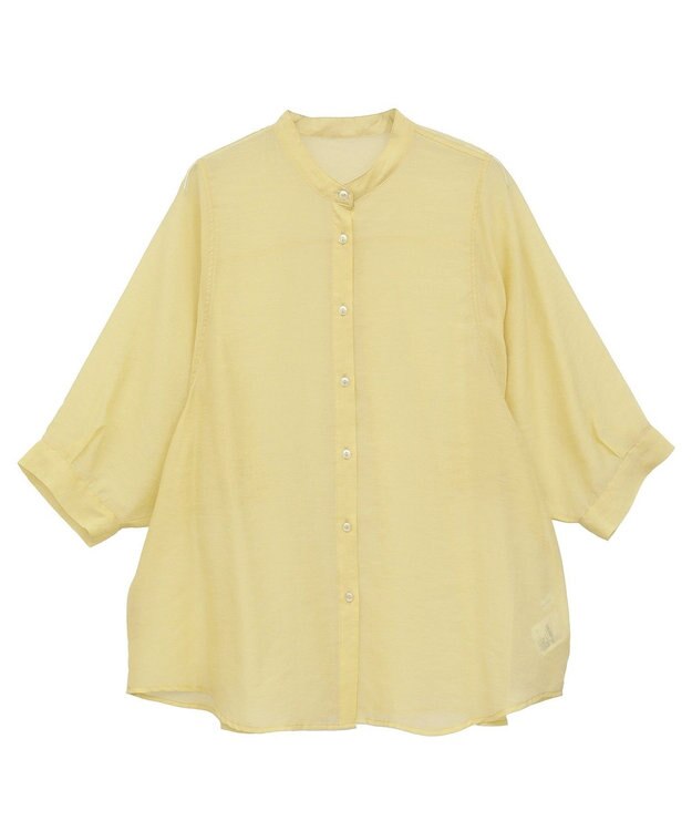 AMERICAN HOLIC 5分袖シアードルマンシャツ Mustard