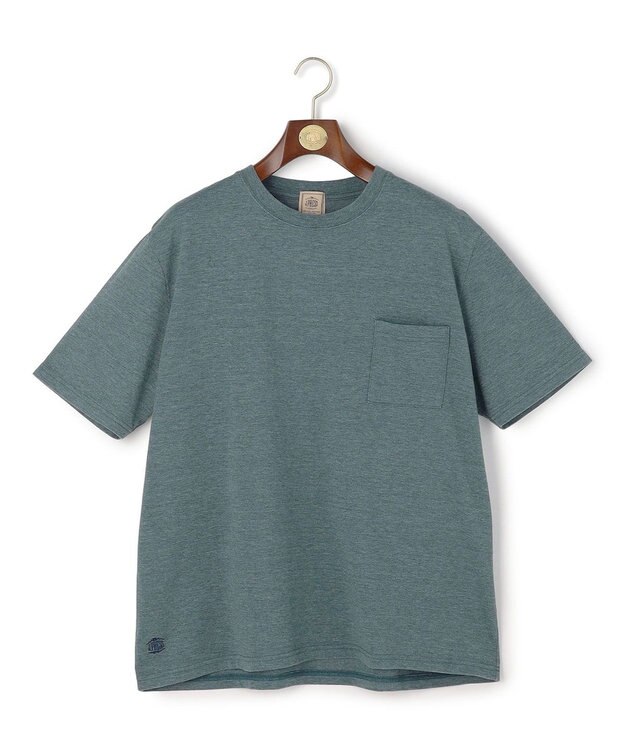 J.PRESS MEN 【KING SIZE】オーバーダイクルーネック Ｔシャツ グリーン系