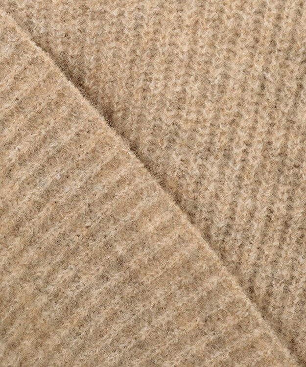 ANY SIS 【洗える】クロスレイヤードニット ワンピース ベージュ