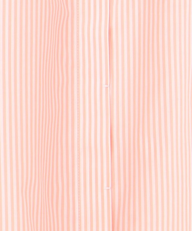 J.PRESS YORK STREET 【WOMEN】コットンタイプライター ドレープシャツ オレンジ系1