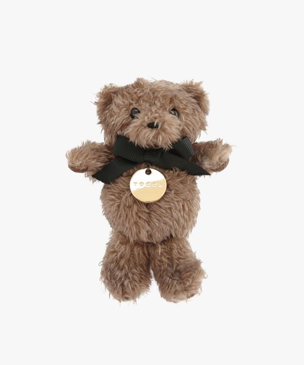 TOCCA 【ぬいぐるみチャーム付き】TOCCA AMICO CANVAS TOTE キャンバストート ブラック系