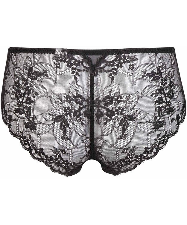 WACOAL ショーツ BXC408とペア はきこみ丈あさめ レディース PXC108 /ワコール ブラック