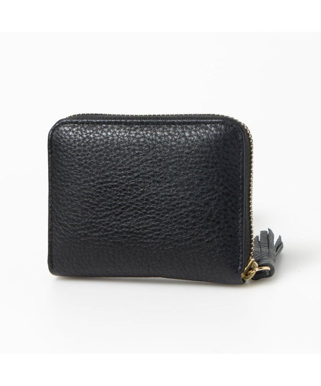 UNBILLION ペルケ perche / カラーコンビジャバラ・カードウォレット ブラック