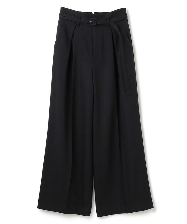 uncrave プレーンスーツ ワイドパンツ（uncrave WHITE） ブラック